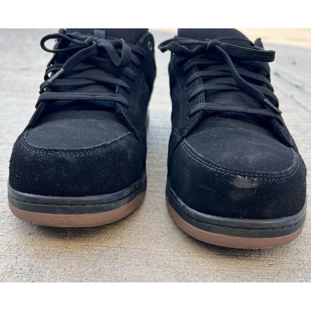 Brahma Grate II Steel Toe Work Shoes Black‎ Suede Men's 13 - Picture 3 of 9